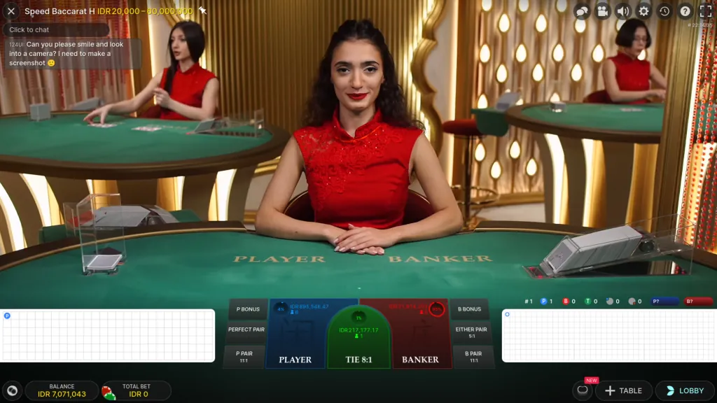 Playing Baccarat Online Live777